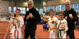 „Kamuido“ Varėnos jaunieji sportininkai sėkmingai startavo Vilniaus karate lygos I etape „Drąsos kelias“